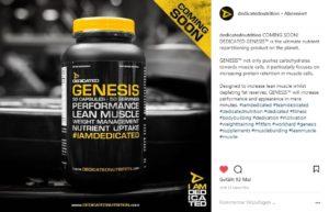 Dedicated Nutrition Instagram Genesis