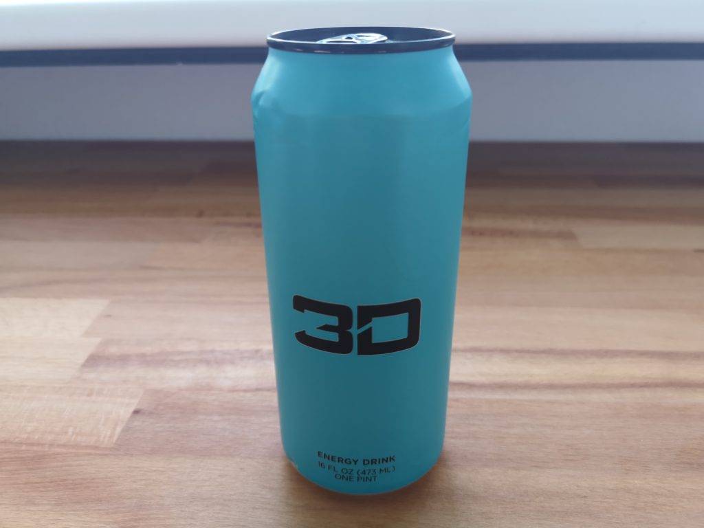 3D Energy Drink Geschmack Blue Raspberry