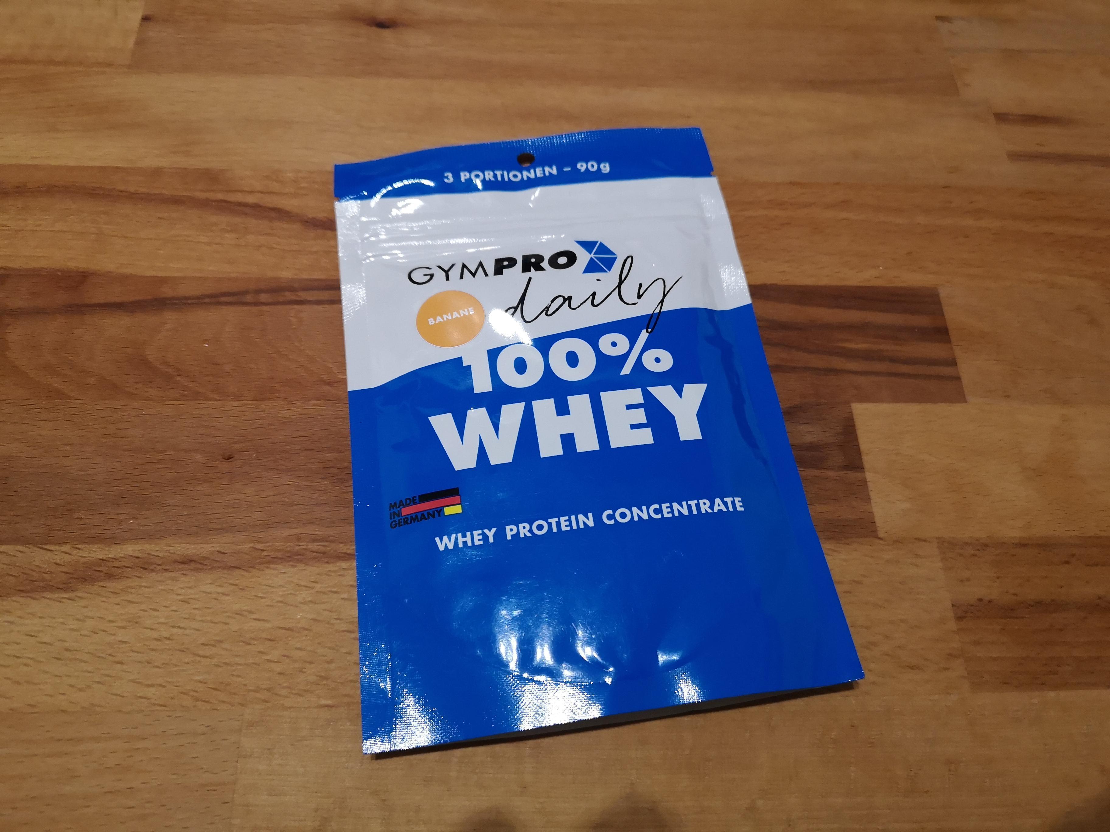 GymPro Premium Whey Protein Pulver - Produkt Test