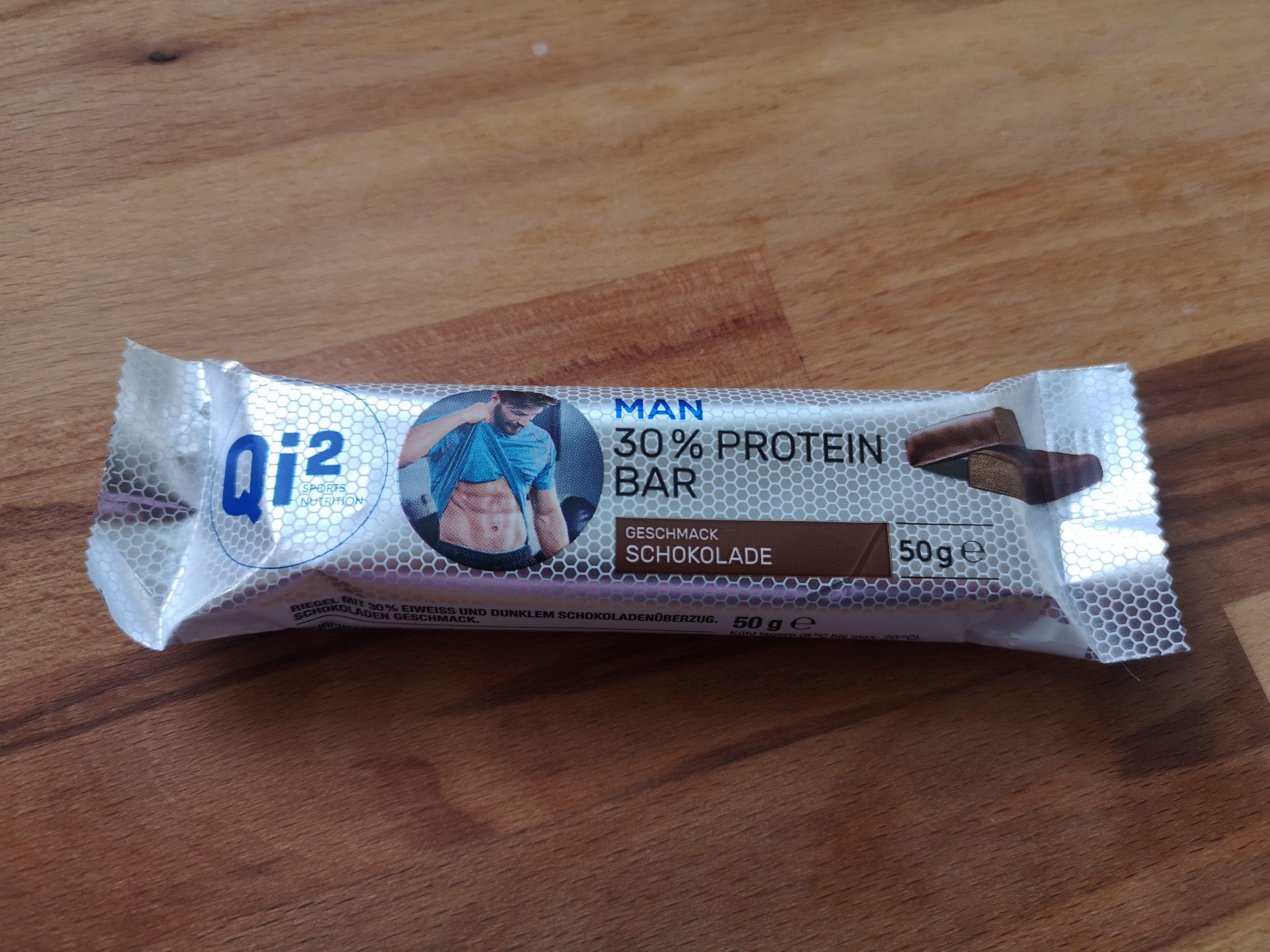 Qi2 Man 30% Protein Bar - Produkt Test
